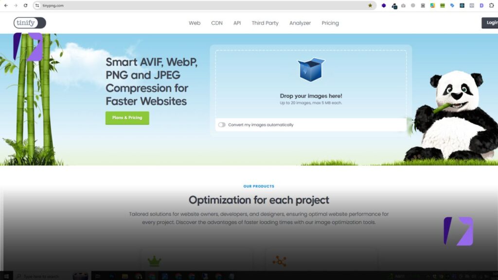 TinyPNG Image Reducer