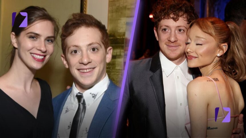 Ariana Grande and Ethan Slater