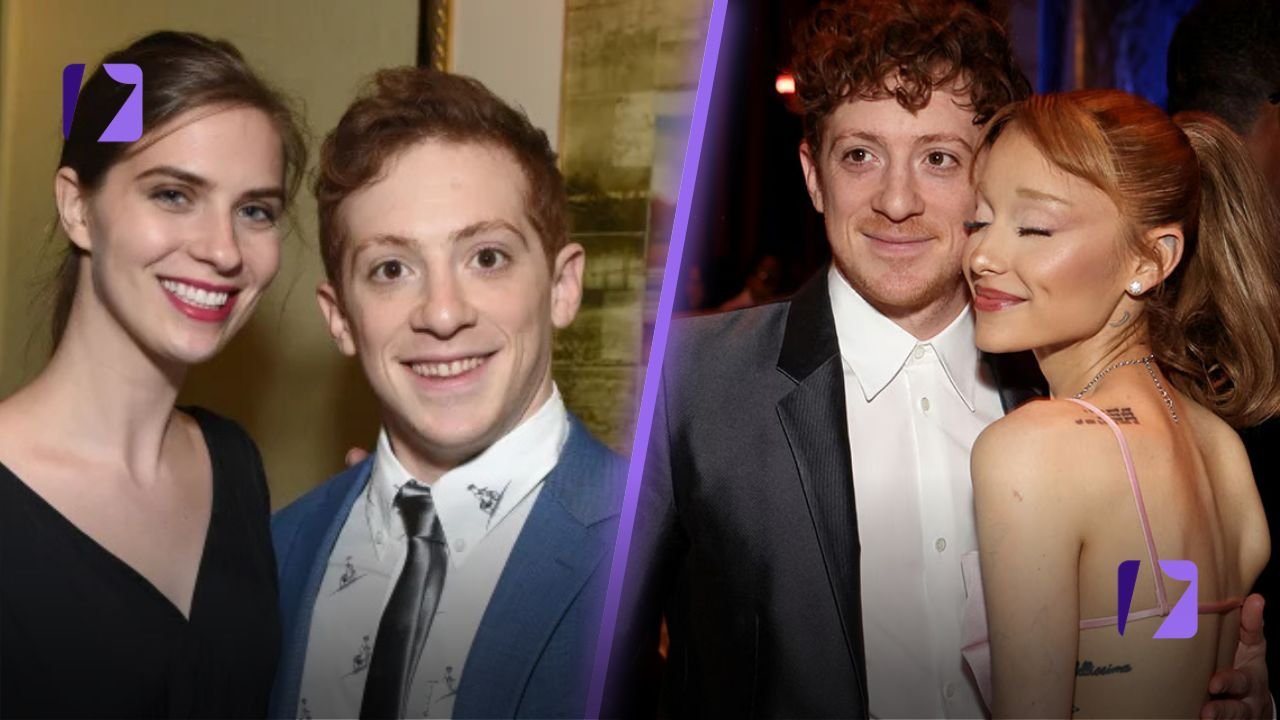 Ariana Grande and Ethan Slater