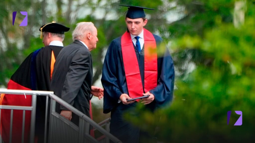 Barron Trump had his graduation