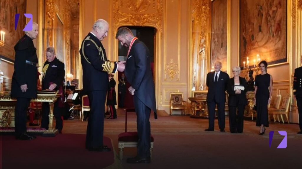 David Beckham Knighted by King Charles