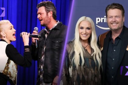 Gwen Stefani and Blake Shelton