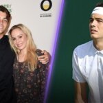 Raquel Pedraza and Taylor Fritz