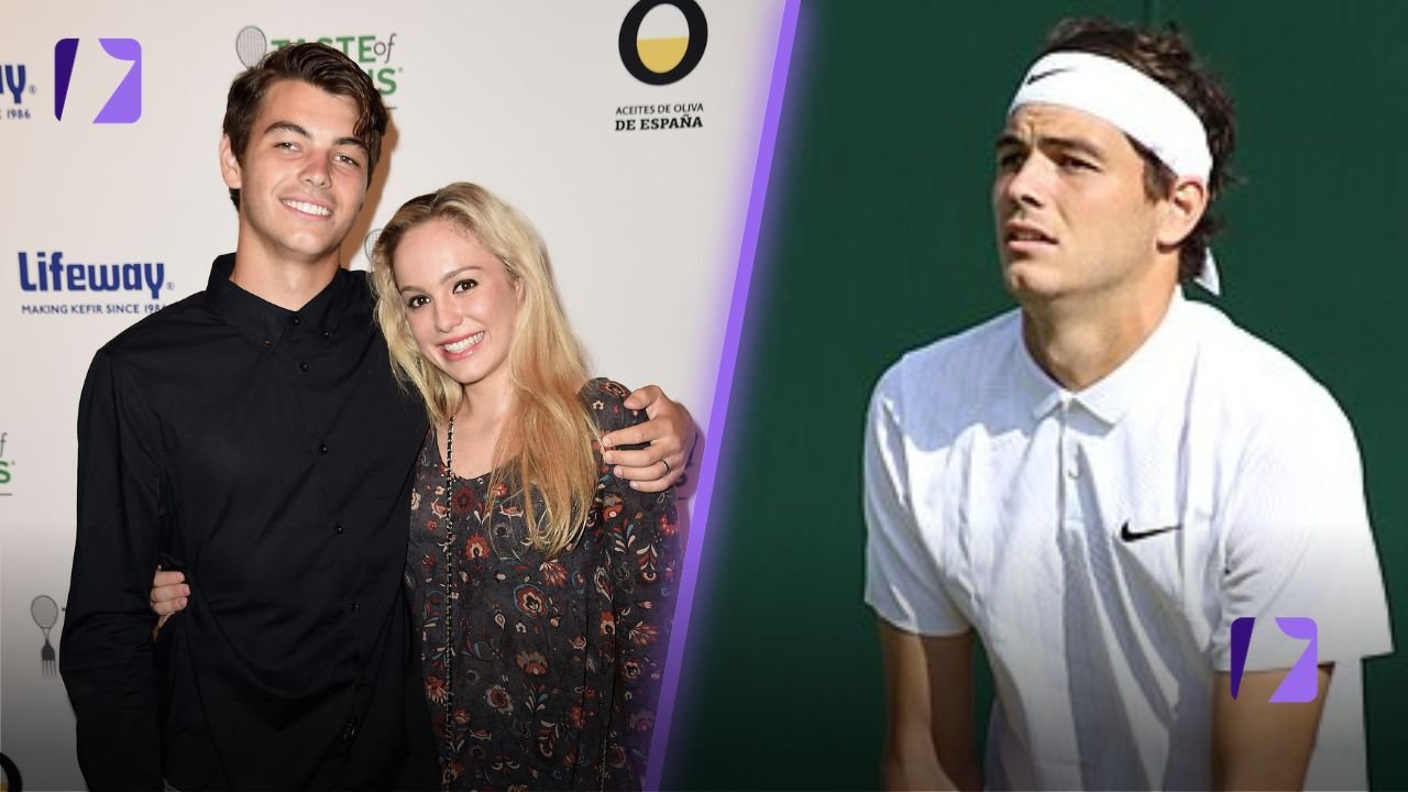 Raquel Pedraza and Taylor Fritz