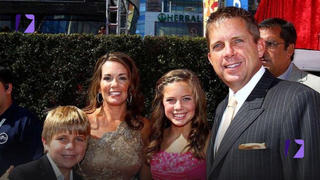 Children and Sean Payton