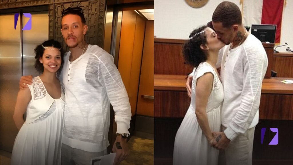 caressa suzzette madden wedding kissed