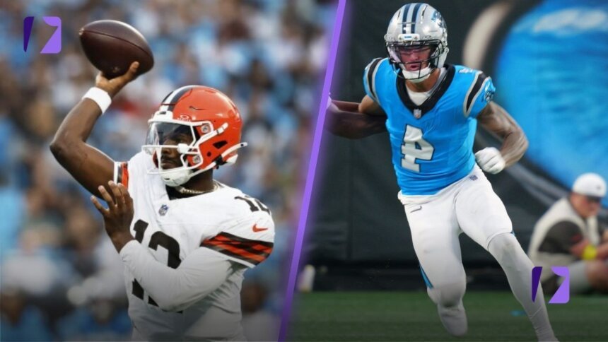 Cleveland Browns vs Carolina Panthers Player Stats