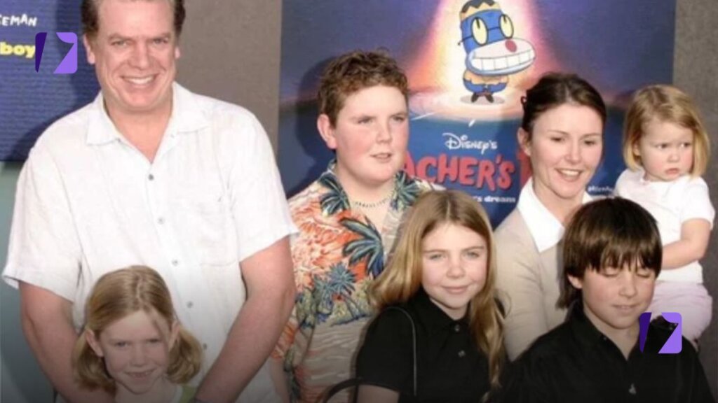 Christopher McDonald's with Lupe Gidley and children