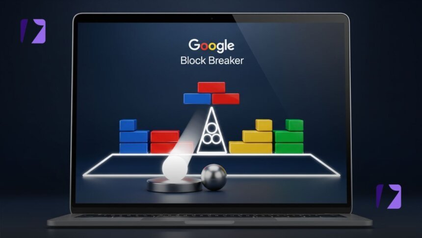 Google Block Breaker