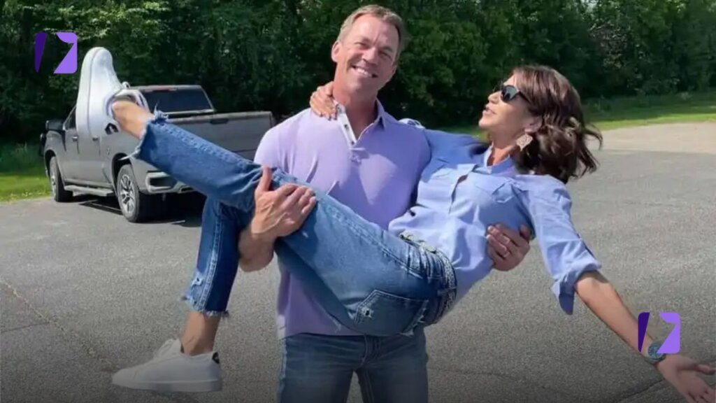 kristi noem with husband bryon