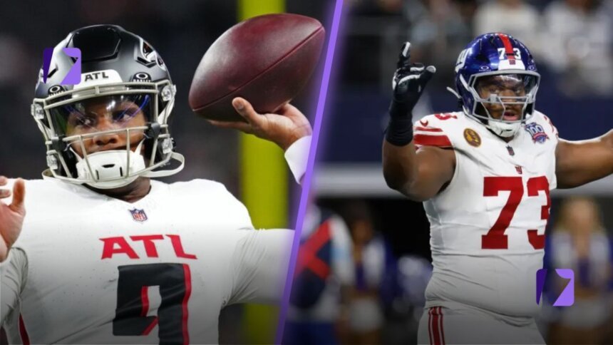 new york giants vs atlanta falcons match player stats