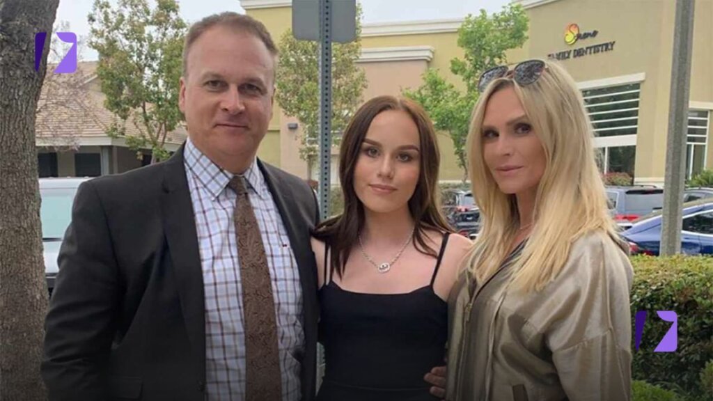 Darren Vieth with Tamra Judge and Daughter