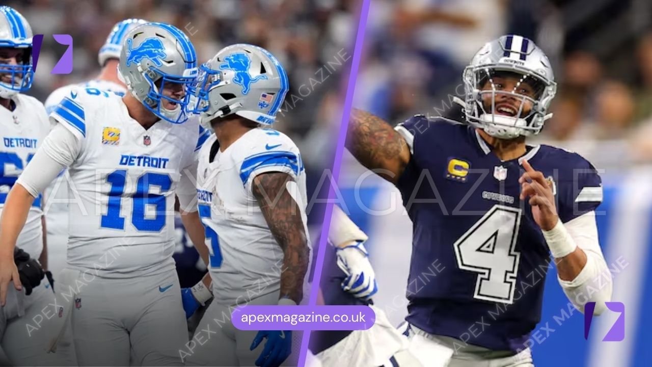 Detroit Lions vs Dallas Cowboys Match Player Stats