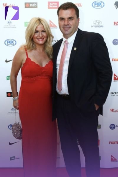 Georgia and Ange Postecoglou