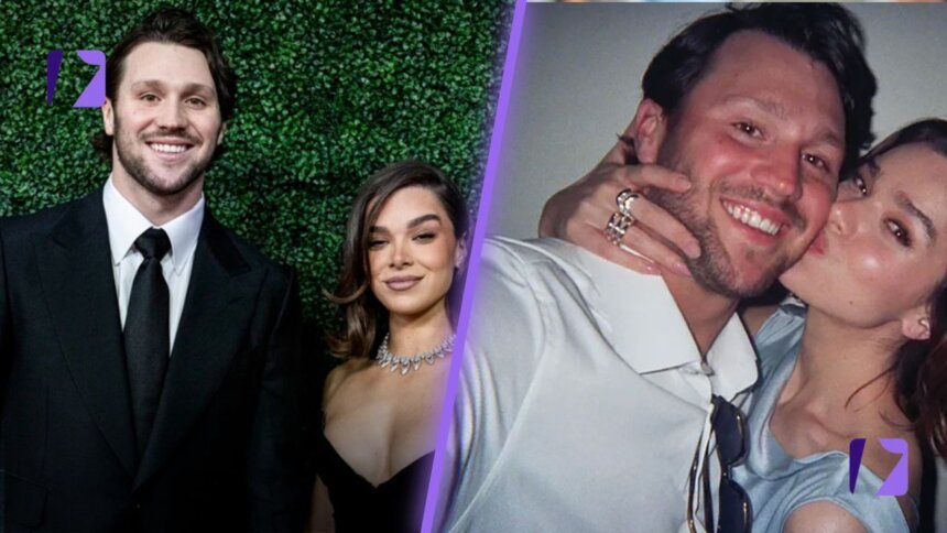 Josh Allen and Hailee Steinfeld