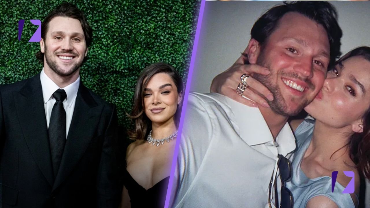 Josh Allen and Hailee Steinfeld