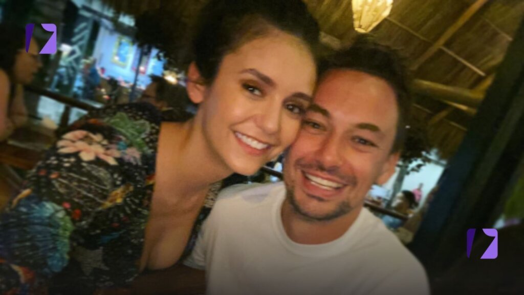 Nina Dobrev with her brother Alexander Dobrev