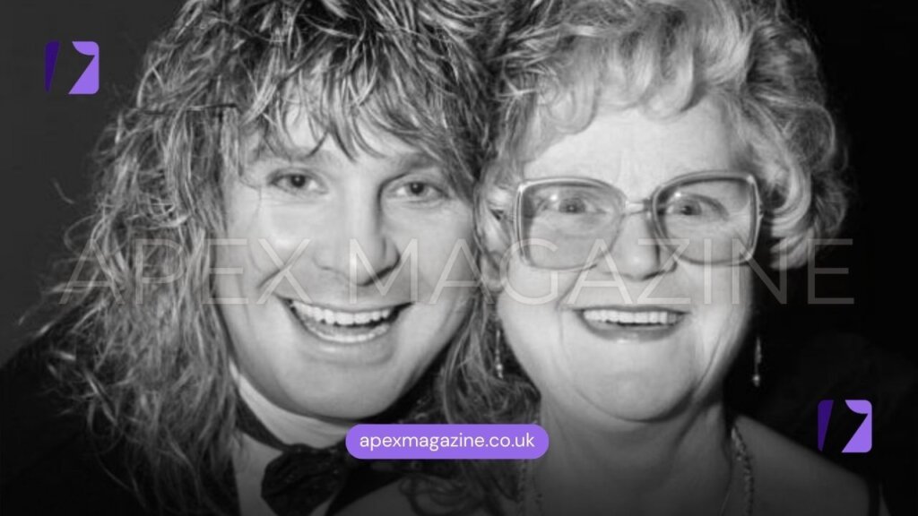 Ozzy Osbourne with mother Lilian Osbourne