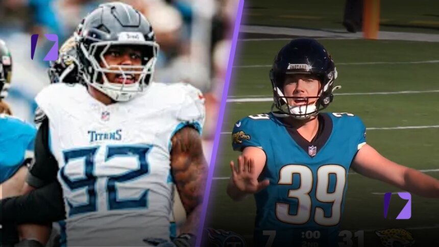 Tennessee Titans vs Jacksonville Jaguars Match Player Stats