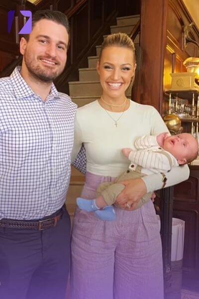 carley shimkus with new baby