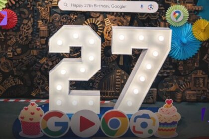 google's 27th birthday