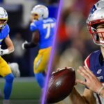 los angeles chargers vs new england patriots match player stats