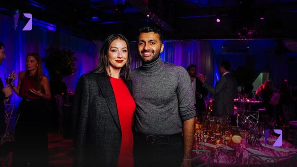 nimesh patel with wife amy havel