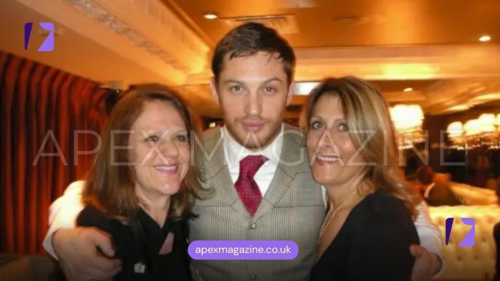 Anne Hardy with son Tom Hardy