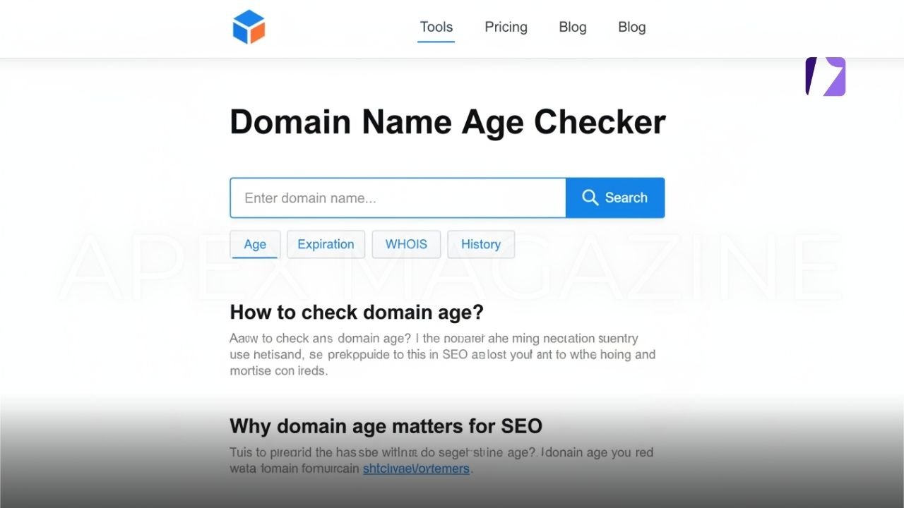 Domain Age Checker Instantly Check Website Domain Age & Registration ...