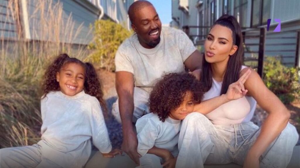 Kanye West With Family