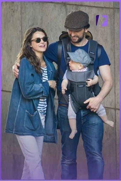 Keri Russell and Matthew Rhys And Son