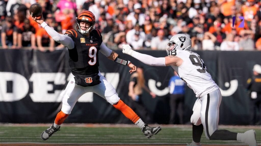 Las Vegas Raiders vs Bengals Team Match Performance