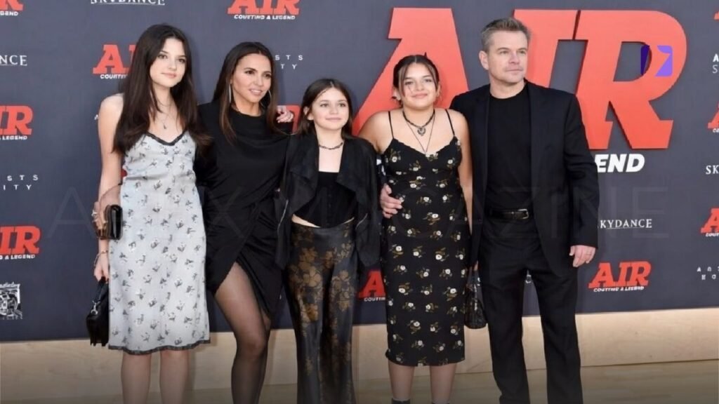 Matt Damon Made a Super-Rare Appearance With His Daughters at the ‘Oppenheimer’ Premiere In 2003, Matt met Luciana Bozan, and the couple got married two years later. Almost 20 years after tying the knot, they’re still going strong, and they’re parents to three daughters: Isabella, 16, Gia, 14, and Stella, 12. Matt is also a stepdad to Luciana’s daughter Alexia Barroso, 24,