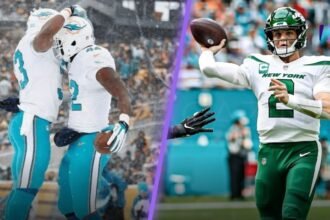 Miami Dolphins vs New York Jets Match Player Stats