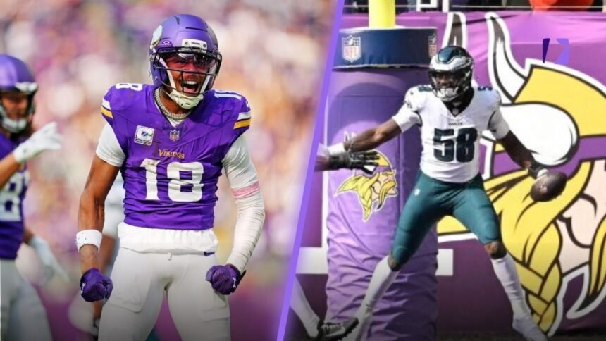 Minnesota Vikings vs Philadelphia Eagles Match Player Stats