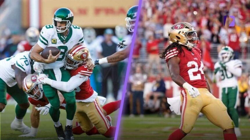 New York Jets vs 49ers Match Player Stats