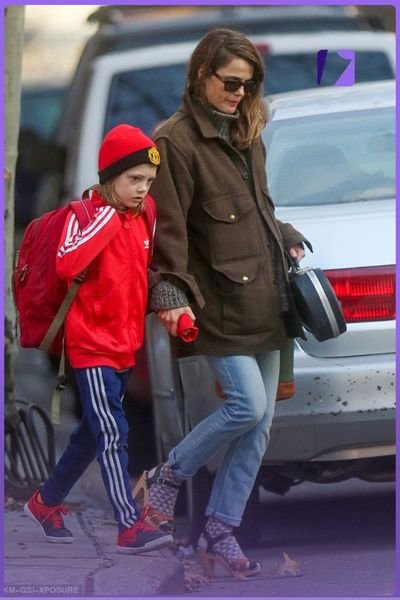 River Russell Deary With Mother