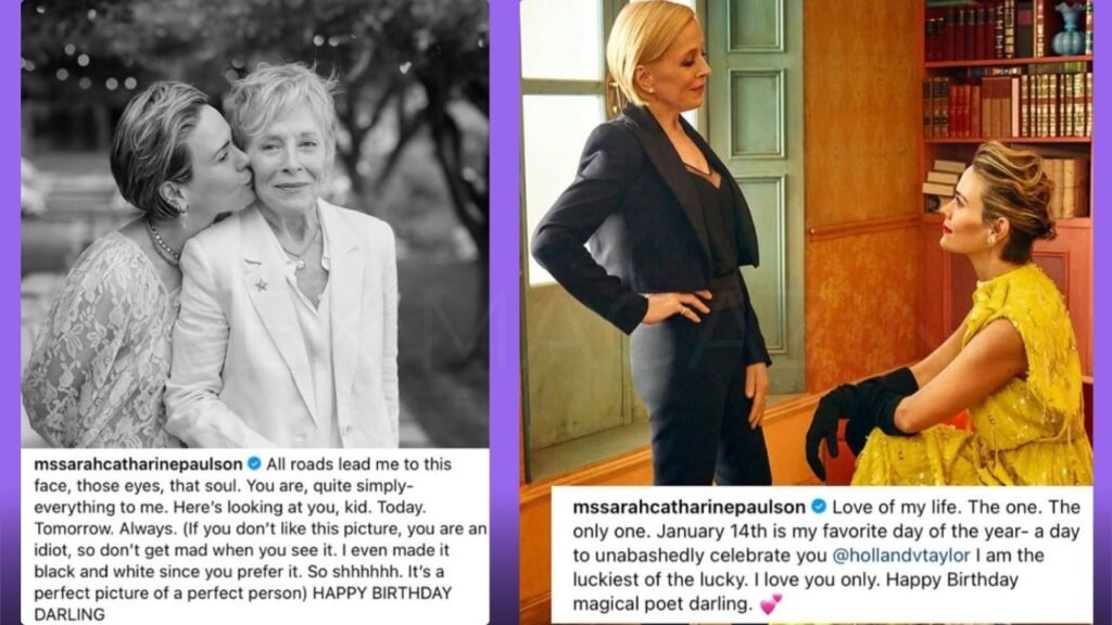 Sarah Paulson and Holland Taylo