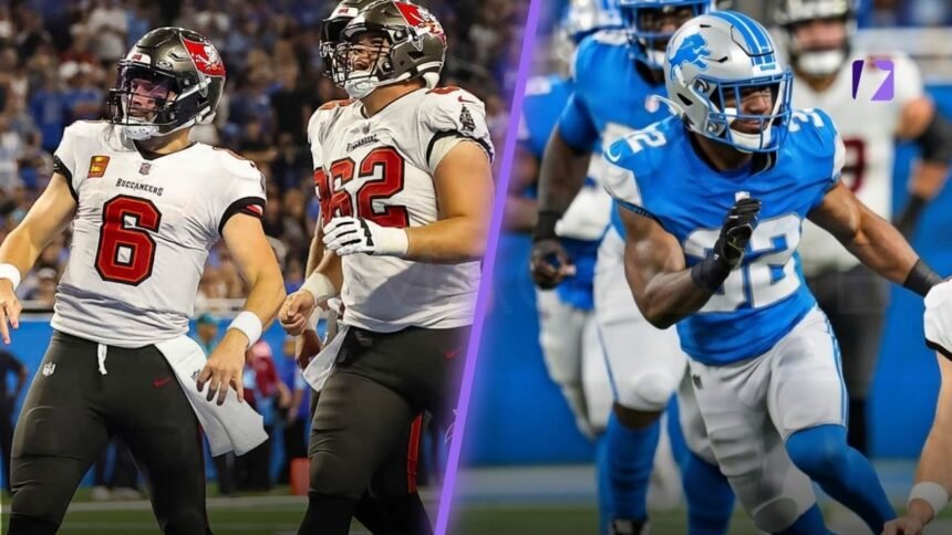 Tampa Bay Buccaneers vs Detroit Lions Match Player Stats