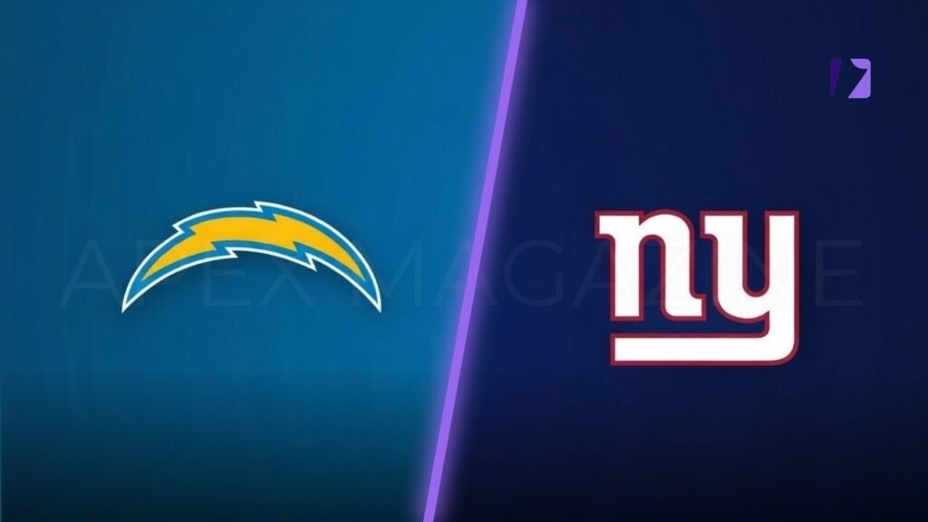 los angeles chargers vs new york giants