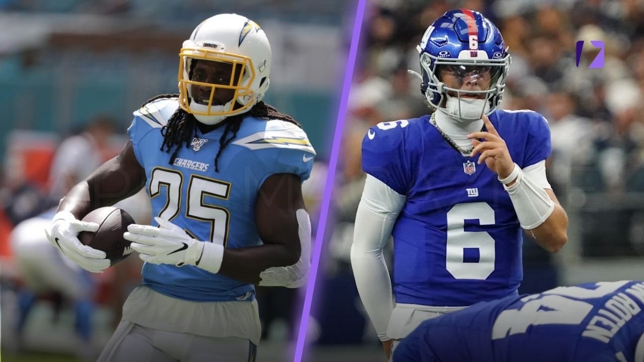 los angeles chargers vs new york giants match player stats