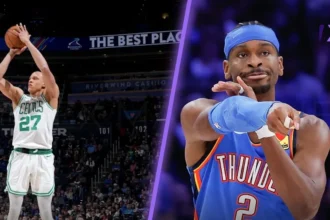 Boston Celtics vs Oklahoma City Thunder Match Player Stats