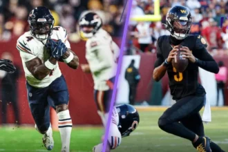 Chicago Bears vs Washington Commanders Match Player Stats