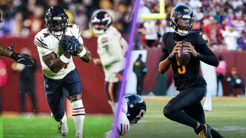 Chicago Bears vs Washington Commanders Match Player Stats