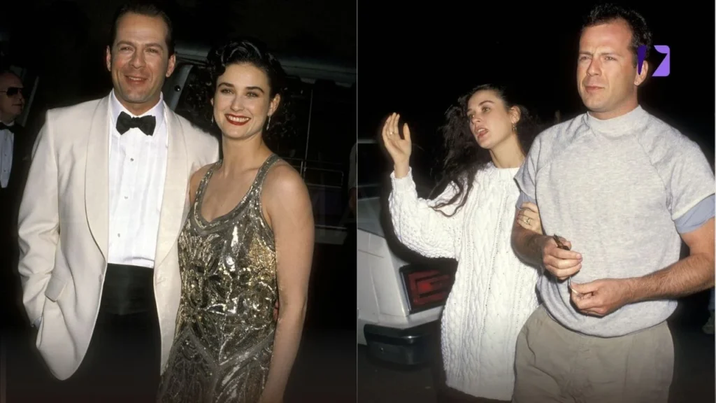 Demi Moore and Bruce Willis