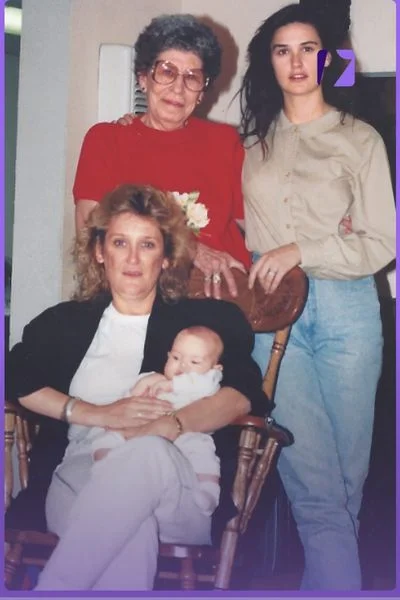 Four generations of mothers and daughters. Happy Mother’s Day to mothers everywhere