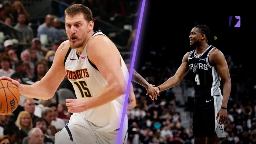 Denver Nuggets vs San Antonio Spurs Match Player Stats