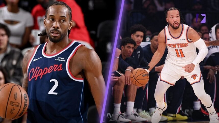 New York Knicks vs LA Clippers Match Player Stats