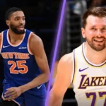 New York Knicks vs Los Angeles Lakers Match Player Stats
