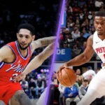 Philadelphia 76ers vs Detroit Pistons Match Player Stats